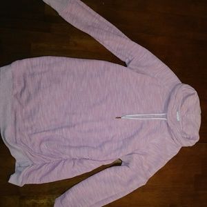 Pink maternity hoodie